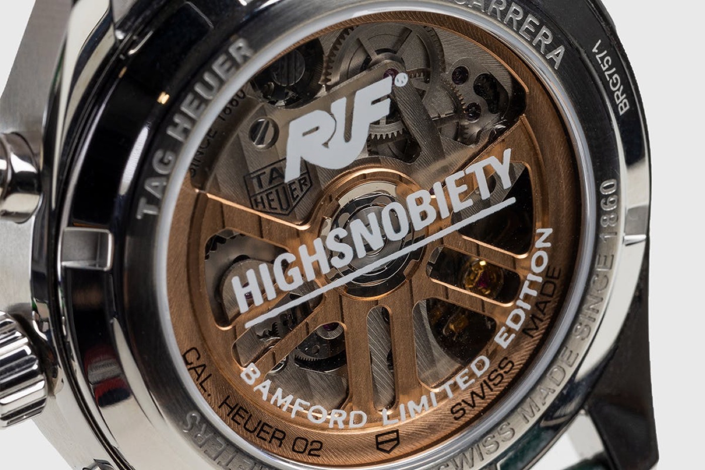 TAG Heuer Carrera RUF × Bamford chronograph