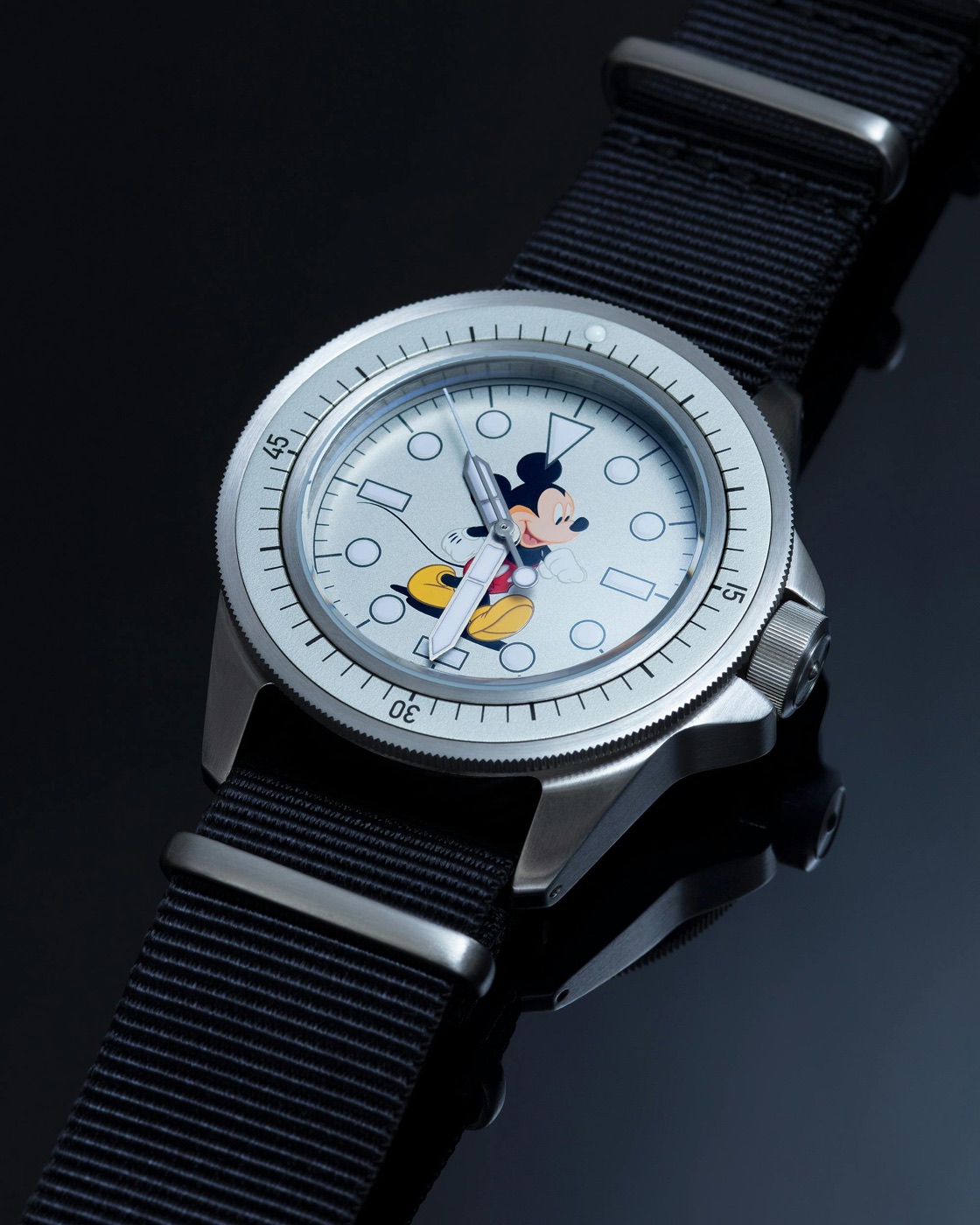 Disney × UNIMATIC Mickey dial